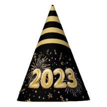 Silvester Party Gold Black 2023