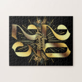 Silvester Party liefert 2023 glückliches neues Jah Puzzle (Horizontal)