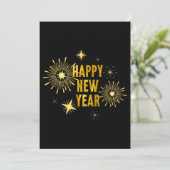 Silvester Party liefert NYE 2023 Happy New Ye Save The Date (Stehend Vorderseite)