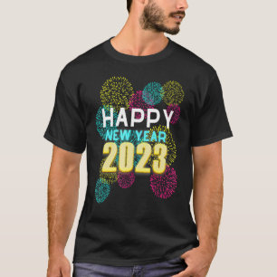 Silvester Party liefert NYE 2023 Happy New Ye T-Shirt