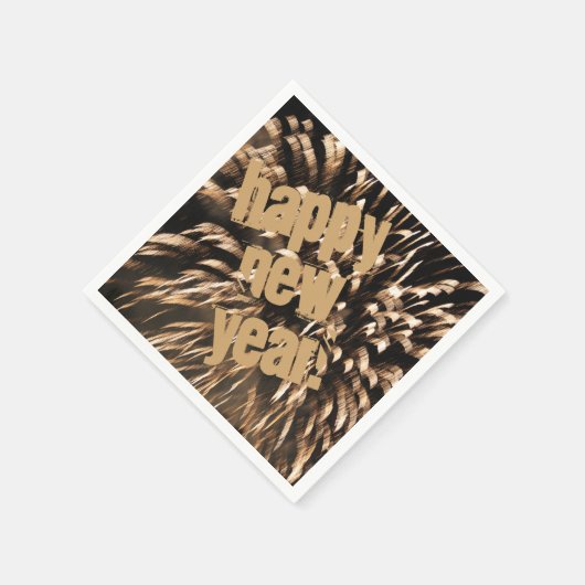 Silvester Party Modernes Serviette (Ecke)