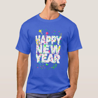 Silvester Party Outfit Frohes Neues Jahr 2021 T-Shirt