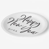 Silvester Party Paper Teller (Schrägansicht)