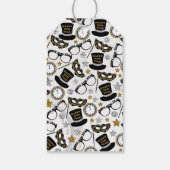 Silvester-Party-Tags Geschenkanhänger (Rückseite)