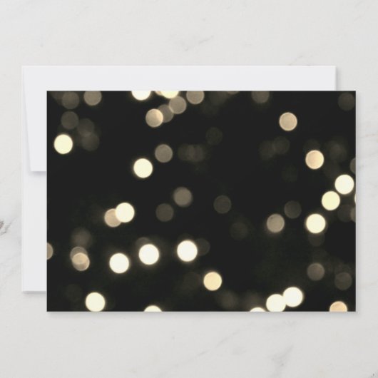 Silvester Party Vintag Cheers Einladung (Rückseite)