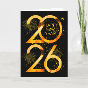 Silvester-Partybedarf 2026 Familie Zusammenpassend Karte