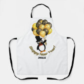 Silvester Pinguin All-over-Print-Schürze Schürze (Vorderseite)