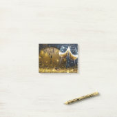 Silvester Post-it Klebezettel (Auf Schreibtisch)