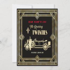 Silvester Roaring 200 & Car Party, ZRP Einladung