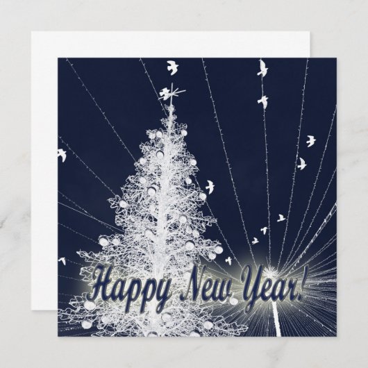 Silvester Save The Date (Vorne/Hinten)