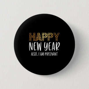 Silvester Schwangerschaftsankündigung Auch ich bin Button