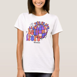 Silvester Spritz Retro Frohes Neues Jahr Party T-Shirt