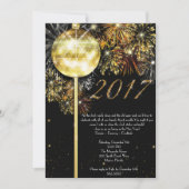 Silvesterabend-Einladung, Silvesterabend Einladung (Vorderseite)