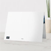 Silvesterabend im Alpenraum - Ihre eigene Botschaf Karte (Rückseite)