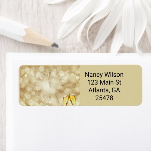 Silvesterabend mit Champagnerbrille (Insitu)