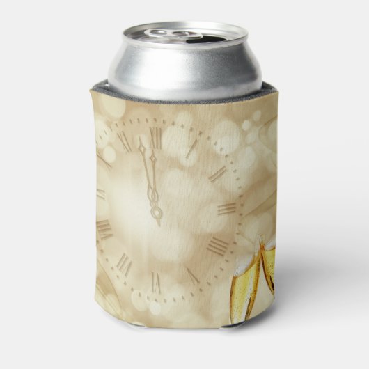 Silvesterabend mit Champagnerbrille Dosenkühler (Kanne Rückseite)