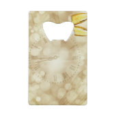 Silvesterabend mit Champagnerbrille Geldbeutel Flaschenöffner (Rückseite)