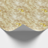 Silvesterabend mit Champagnerbrille Geschenkpapier (Ecke)