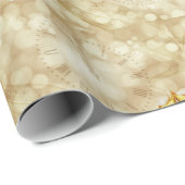 Silvesterabend mit Champagnerbrille Geschenkpapier (Rolleneckpunkt)