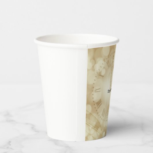 Silvesterabend mit Champagnerbrille Pappbecher (Rechts)