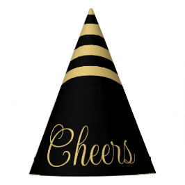 Silvesterabend Party Gold-Party-Hut Partyhütchen