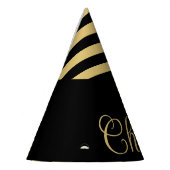 Silvesterabend Party Gold-Party-Hut Partyhütchen (Links)