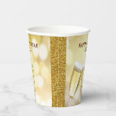 Silvesterabend & Toast Party Pappbecher (Rechts)