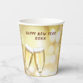 Silvesterabend & Toast Party Pappbecher (Vorderseite)