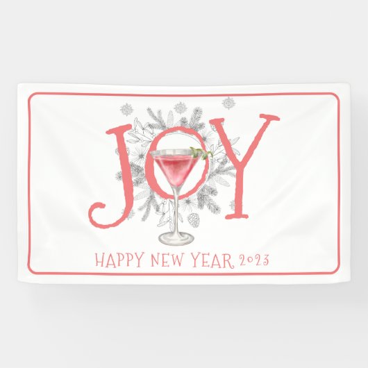 Silvesterbanner 2023 Party Banner (Horizontal)