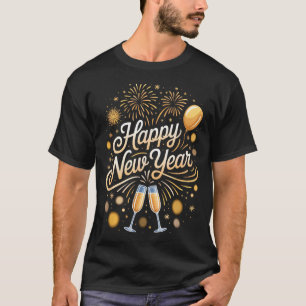 Silvesterbedarf Feuerwerk T-Shirt