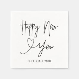 Silvestercocktail Napkins Serviette