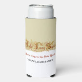 Silvesterfeier Auld Lang Syne Party Selters Dosenkühler (Seltzer Rückseite)