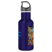 Silvesterfeier El Año Viejo Edelstahlflasche (Rückseite)