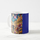 Silvesterfeier El Año Viejo Kaffeetasse (Vorderseite Links)