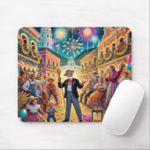 Silvesterfeier El Año Viejo Mousepad (Mit Mouse)