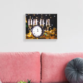 Silvesterfeier SlipperyJoe's Champagner Leinwanddruck (Insitu (Wohnzimmer))