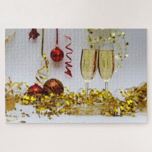 Silvesterfeier SlipperyJoe's Champagner-Wellness-C Puzzle