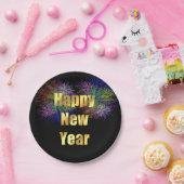 Silvesterfeuerwerke im Party Pappteller (Party)