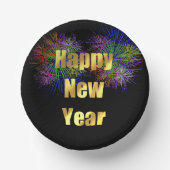 Silvesterfeuerwerke im Party Pappteller (Vorderseite)