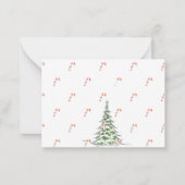 Silvesterflachkarte Mitteilungskarte (Rückseite)