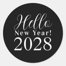 Silvesterklassik Schwarz und Weiß