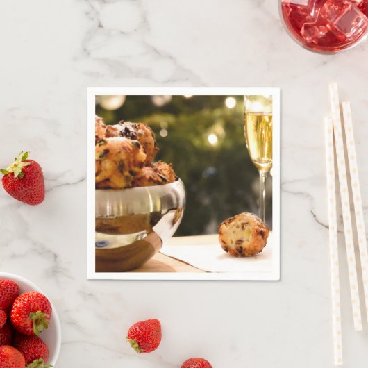 Silvesternapkins Serviette (Beispiel)