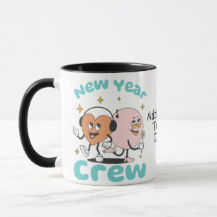 Silvesterparty 2024 Disco Nacht Feier Tasse