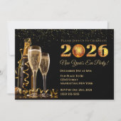 Silvesterparty 2026 einladung (Vorderseite)