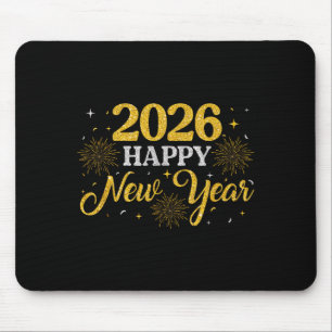 Silvesterparty 2026 Feuerwerk Familien-Matching Mousepad