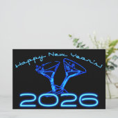 Silvesterparty 2026 mit Champagner (Stehend Vorderseite)