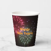 Silvesterparty-Becher Pappbecher (Vorderseite)
