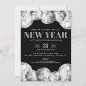 Silvesterparty Einladung (Vorderseite)