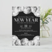 Silvesterparty Einladung (Stehend Vorderseite)