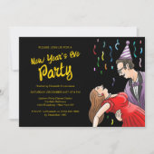 Silvesterparty Einladung (Vorderseite)